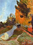 Paul Gauguin The Alyscamps at Arles Norge oil painting reproduction